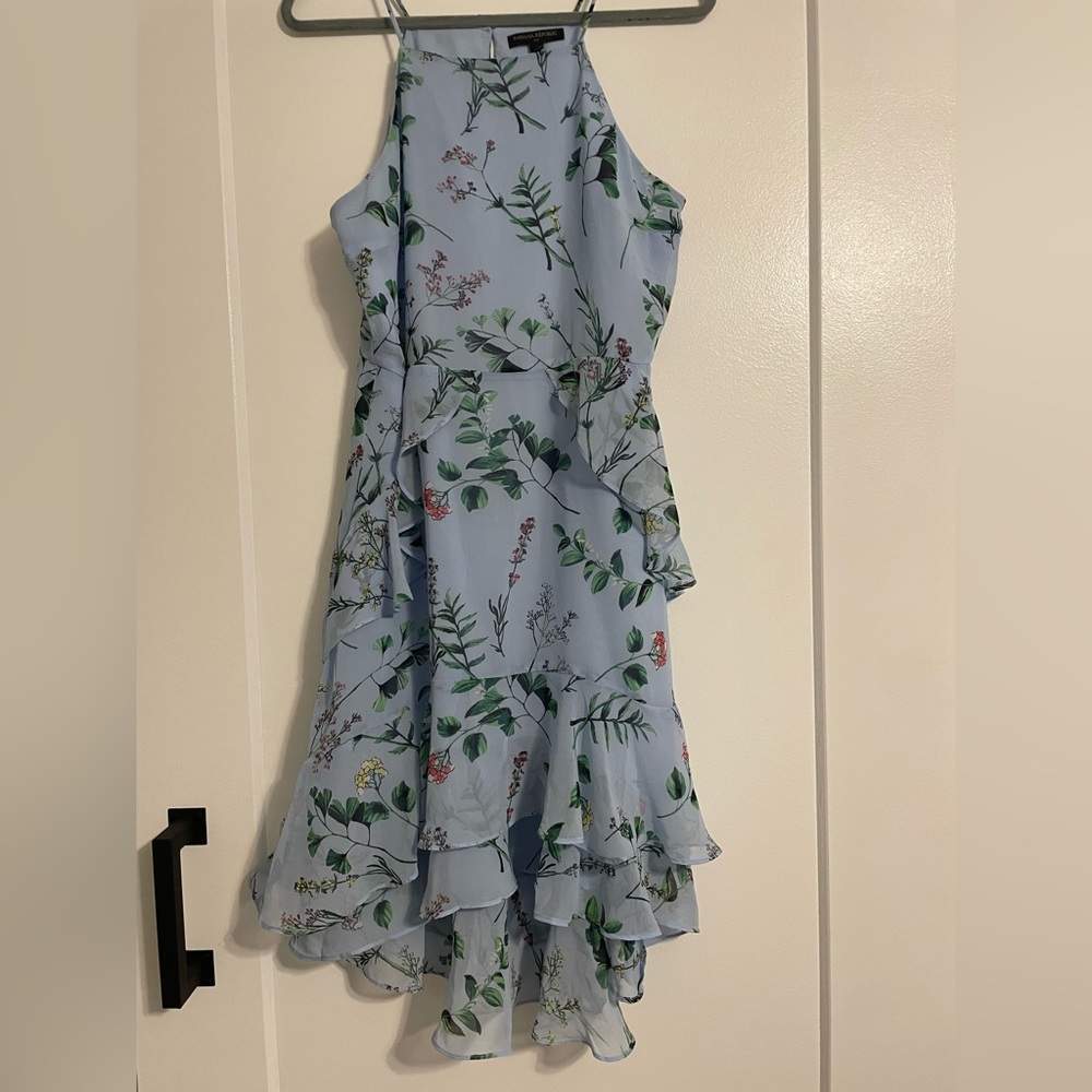 WORN ONCE SIZE 12 BANANA REPUBLIC CHIFFON DRESS